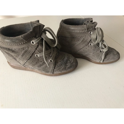 Pre-owned Isabel Marant Betty Trainers In Beige