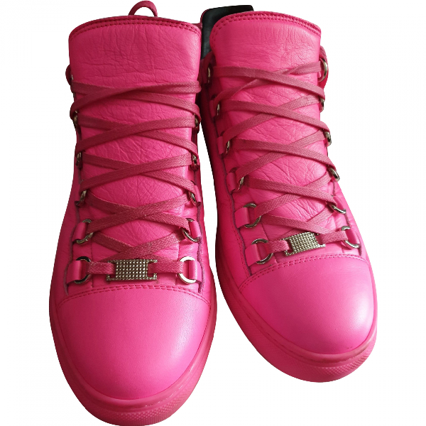 pink balenciaga arena