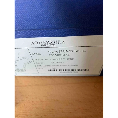 Pre-owned Aquazzura Multicolour Cloth Espadrilles