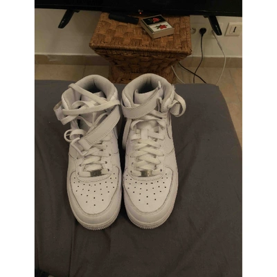 Pre-owned Nike Air Force 1 White Trainers