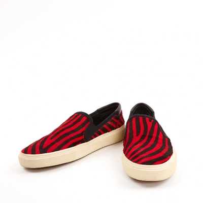 Pre-owned Saint Laurent Trainers In Red