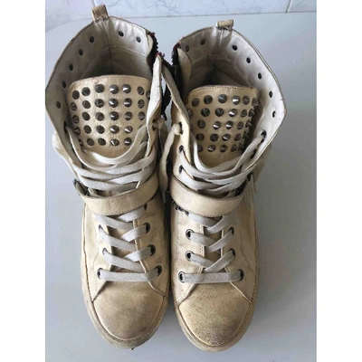 Pre-owned Sam Edelman Leather Trainers