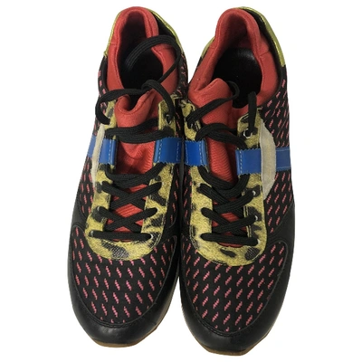Pre-owned Dolce & Gabbana Trainers In Multicolour