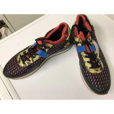 Pre-owned Dolce & Gabbana Trainers In Multicolour