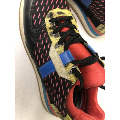 Pre-owned Dolce & Gabbana Trainers In Multicolour