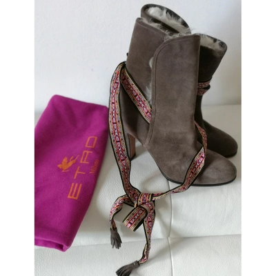 Pre-owned Etro Snow Boots In Other