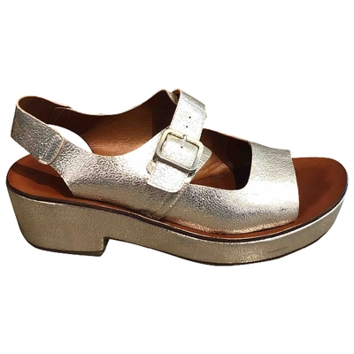 Pre-owned Chie Mihara Silver Leather Sandals
