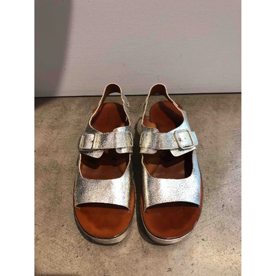 Pre-owned Chie Mihara Silver Leather Sandals
