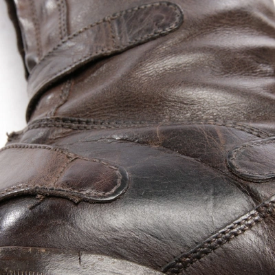 Pre-owned Belstaff Brown Leather Boots
