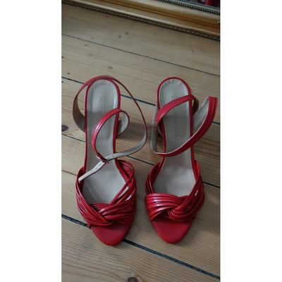 Pre-owned Rebecca Minkoff Sandals In Red