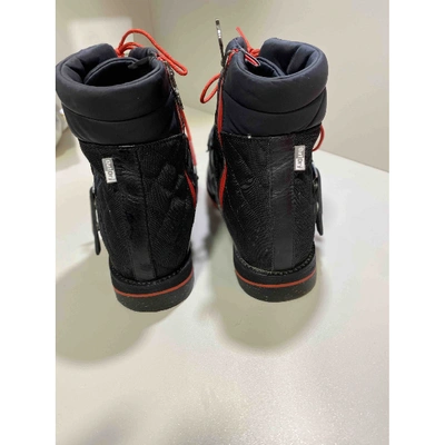 Pre-owned Rossignol Black Leather Ankle Boots