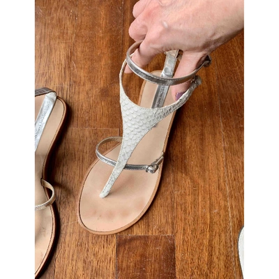 Pre-owned Sigerson Morrison Leather Sandal In Multicolour