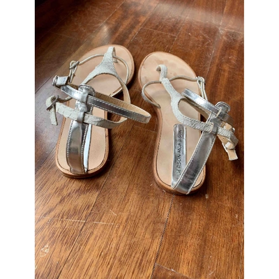 Pre-owned Sigerson Morrison Leather Sandal In Multicolour