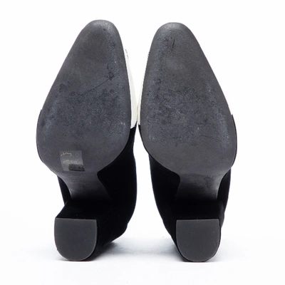 Pre-owned Giambattista Valli Black Velvet Heels