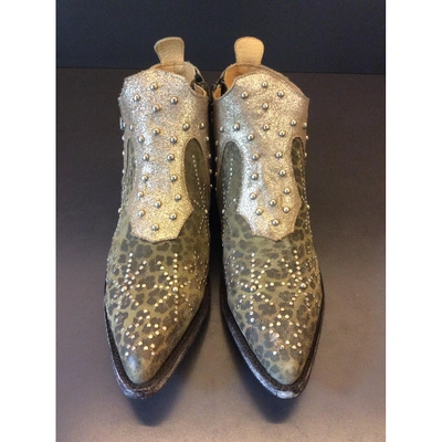 Pre-owned Mexicana Multicolour Leather Ankle Boots