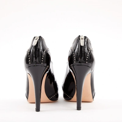 Pre-owned Gianvito Rossi Patent Leather Heels In Black