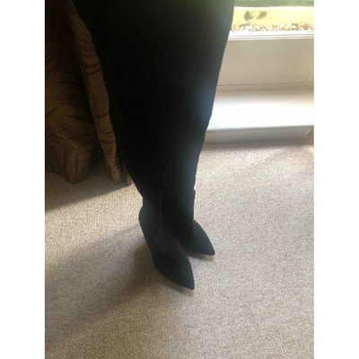 Pre-owned Tom Ford Boots In Black