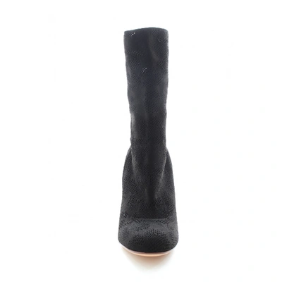 Pre-owned Francesco Russo Cloth Boots In Black