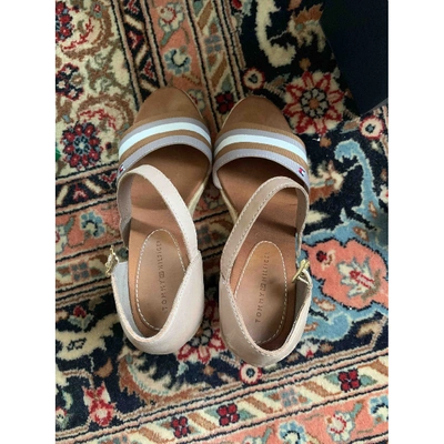 Pre-owned Tommy Hilfiger Leather Sandals