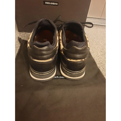 Pre-owned Dolce & Gabbana Cloth Trainers