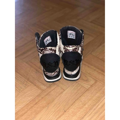 Pre-owned Ash Black Leather Trainers
