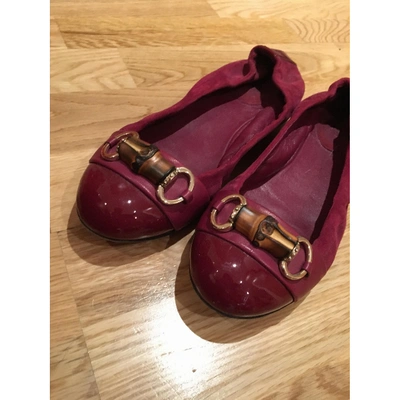 Pre-owned Gucci Flats In Other