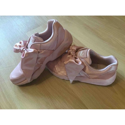 Pre-owned Fenty X Puma Pink Trainers