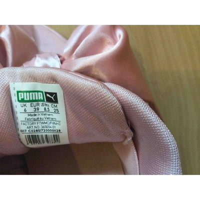 Pre-owned Fenty X Puma Pink Trainers