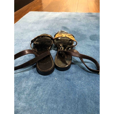 Pre-owned Maiyet Leather Sandal In Brown