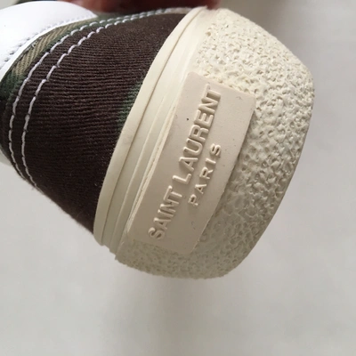 Pre-owned Saint Laurent Cloth Trainers In Pattern