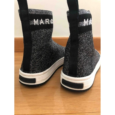Pre-owned Marc Jacobs Metallic Cloth Trainers