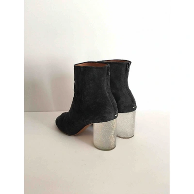 Pre-owned Maison Margiela Ankle Boots In Grey