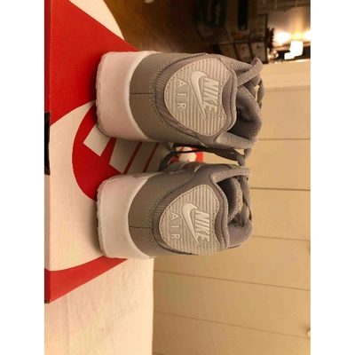 Pre-owned Nike Air Max 90 Grey Trainers