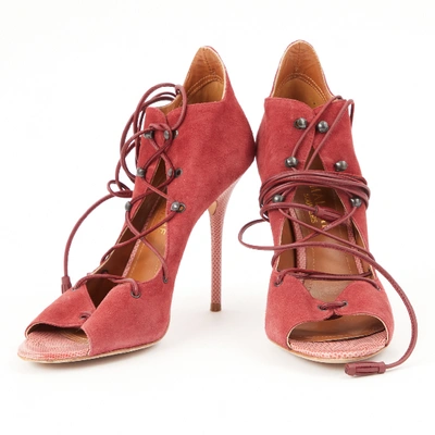 Pre-owned Malone Souliers Sandal In Pink