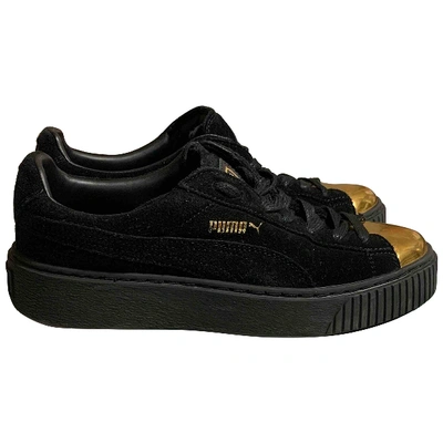 Pre-owned Puma Trainers In Black