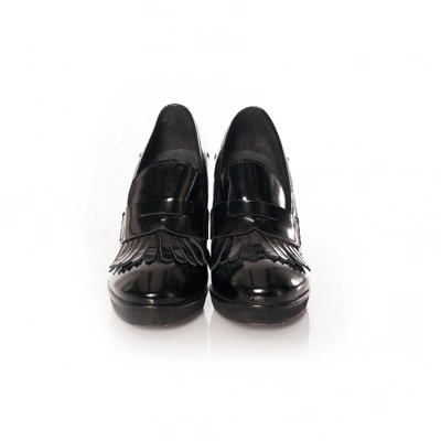 Pre-owned Fiorifrancesi Patent Leather Heels In Black