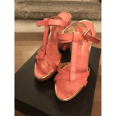 Pre-owned Dsquared2 Leather Sandals