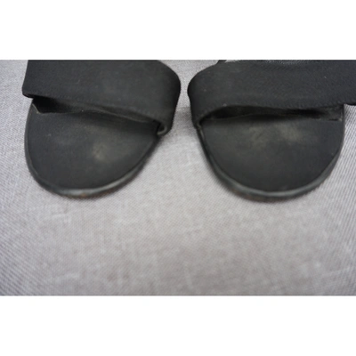 Pre-owned Walter Steiger Black Sandals