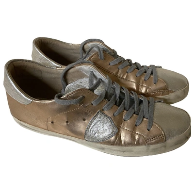 Pre-owned Philippe Model Leather Trainers