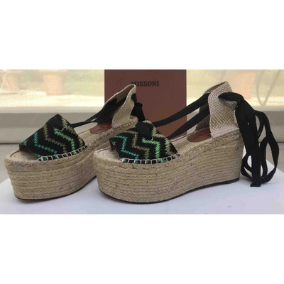 Pre-owned Missoni Multicolour Cloth Espadrilles