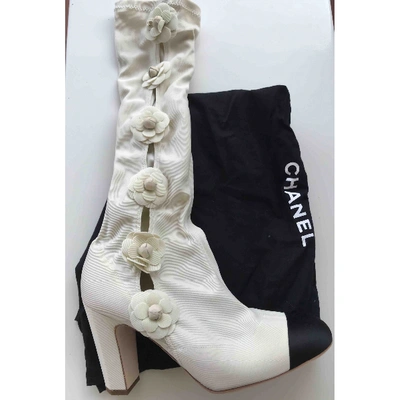 Pre-owned Chanel Boots