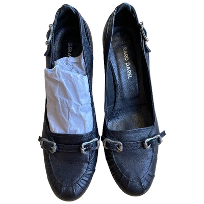 Pre-owned Gerard Darel Black Leather Heels
