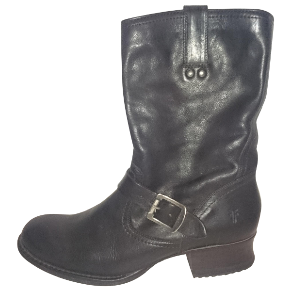 frye black ankle boots