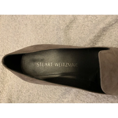 Pre-owned Stuart Weitzman Heels In Grey