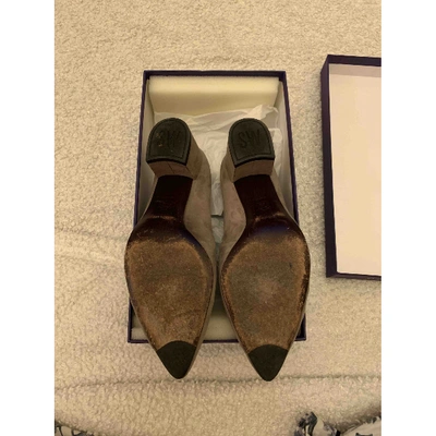 Pre-owned Stuart Weitzman Heels In Grey