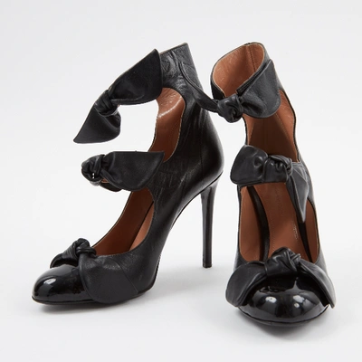 Pre-owned Marco De Vincenzo Leather Heels In Black