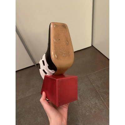 Pre-owned Jacquemus Gitan Red Leather Mules & Clogs