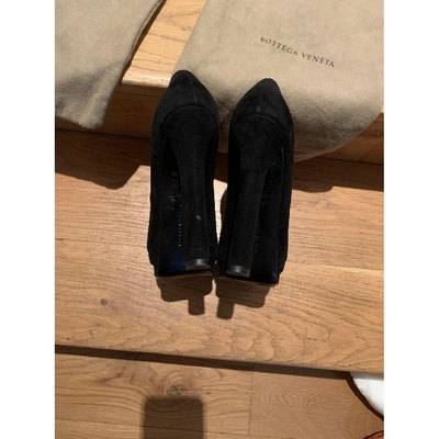 Pre-owned Bottega Veneta Ankle Boots In Black