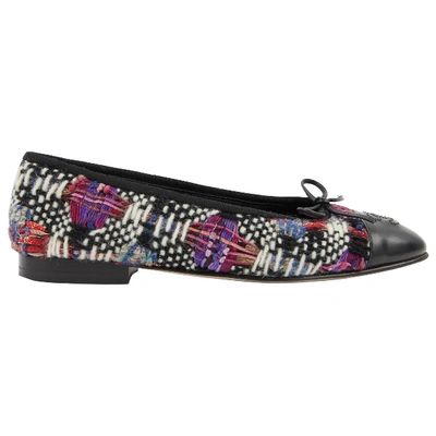 Pre-owned Chanel Multicolour Leather Ballet Flats