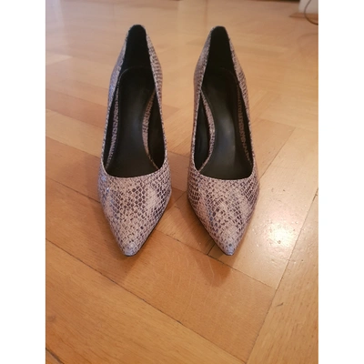 Pre-owned Lauren Ralph Lauren Leather Heels In Multicolour